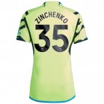 Günstige Fußballtrikots Arsenal Zinchenko 35 Auswärtstrikot 2023-24 Kurzarm